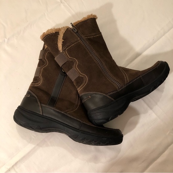 Womens Clarks Leather Boots - Picture 16 of 16